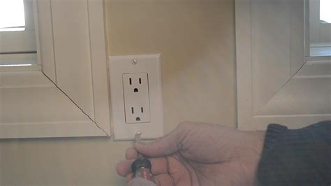 how to straighten a uneven side-to-side electrical outlet box|crooked electrical outlet cover.